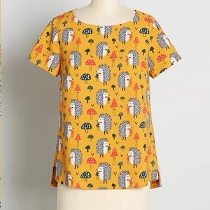 Modcloth Hedgehog Top